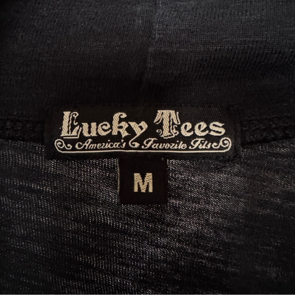 Women’s Medium Lucky Brand Black Open Cardigan - Picture 3 of 5